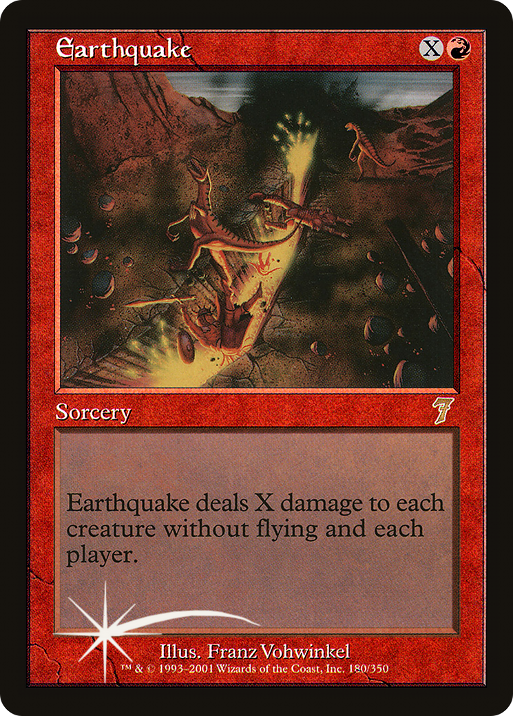 Earthquake Card Image