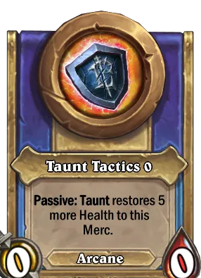 Taunt Tactics {0} Card Image