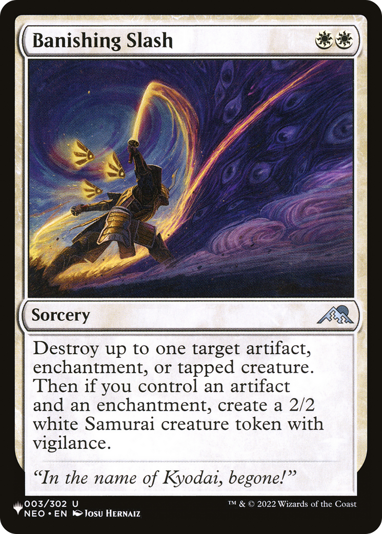 Banishing Slash Card Image