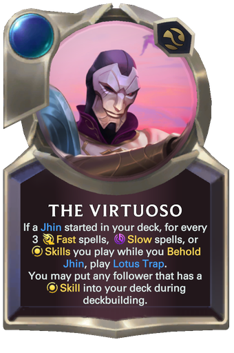 The Virtuoso Card Image