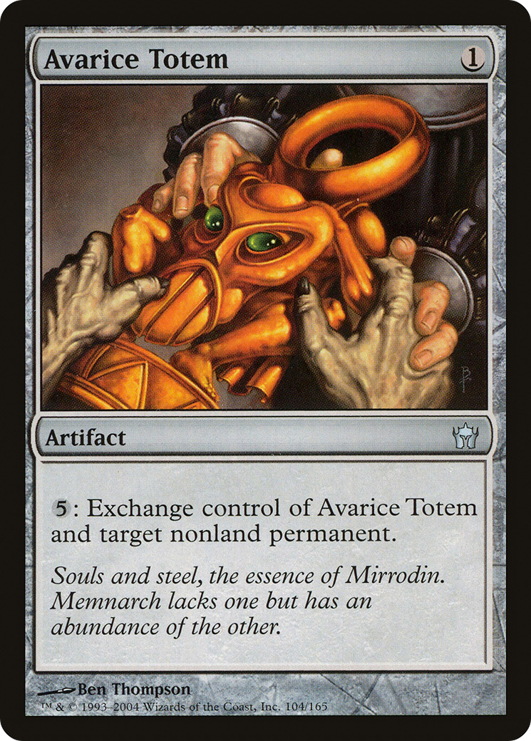 Avarice Totem Card Image