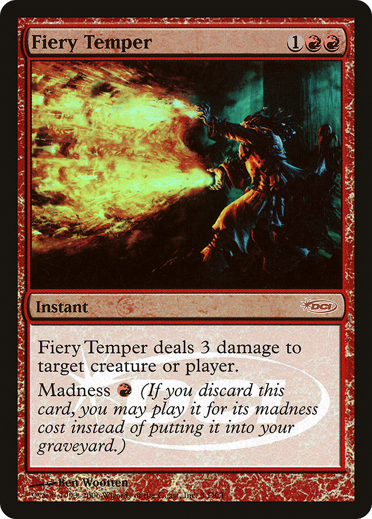 Fiery Temper Card Image