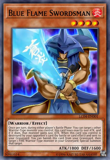 Blue Flame Swordsman Card Image