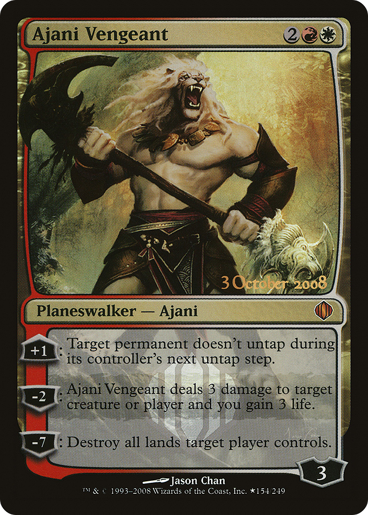 Ajani Vengeant Card Image