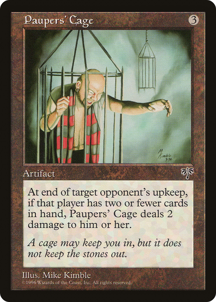 Paupers' Cage Card Image