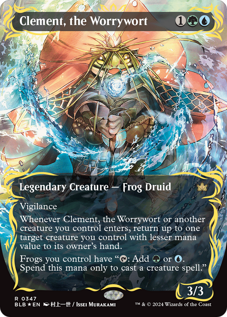 Clement, the Worrywort Card Image