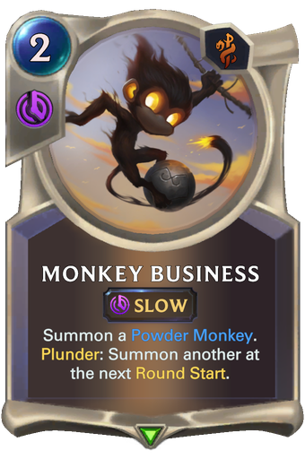 Monkey Business Card Image