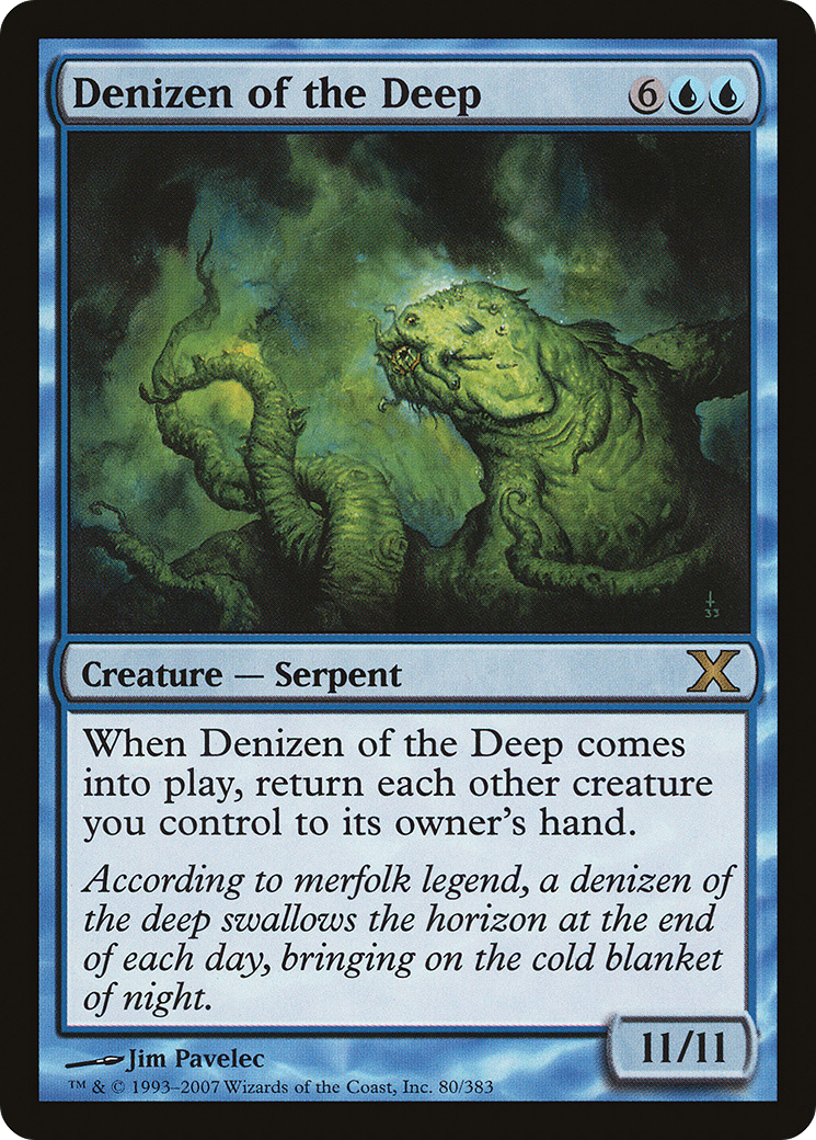 Denizen of the Deep Card Image