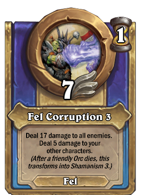 Fel Corruption 3 Card Image