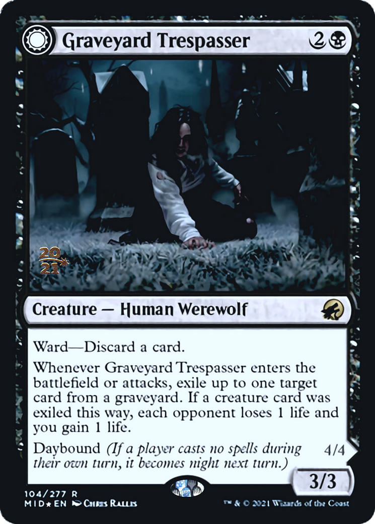Graveyard Trespasser // Graveyard Glutton Card Image