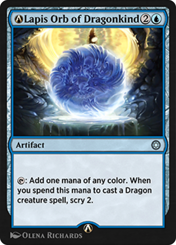 A-Lapis Orb of Dragonkind Card Image