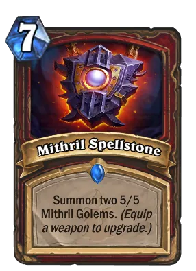 Mithril Spellstone Card Image