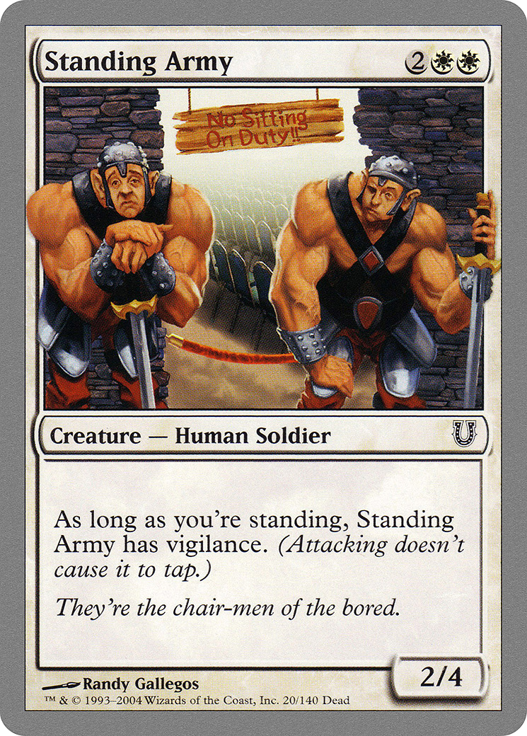 Standing Army Card Image