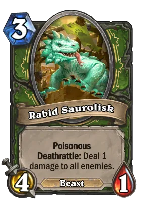 Rabid Saurolisk Card Image