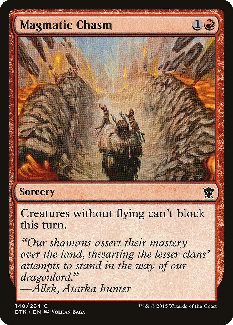 Magmatic Chasm Card Image