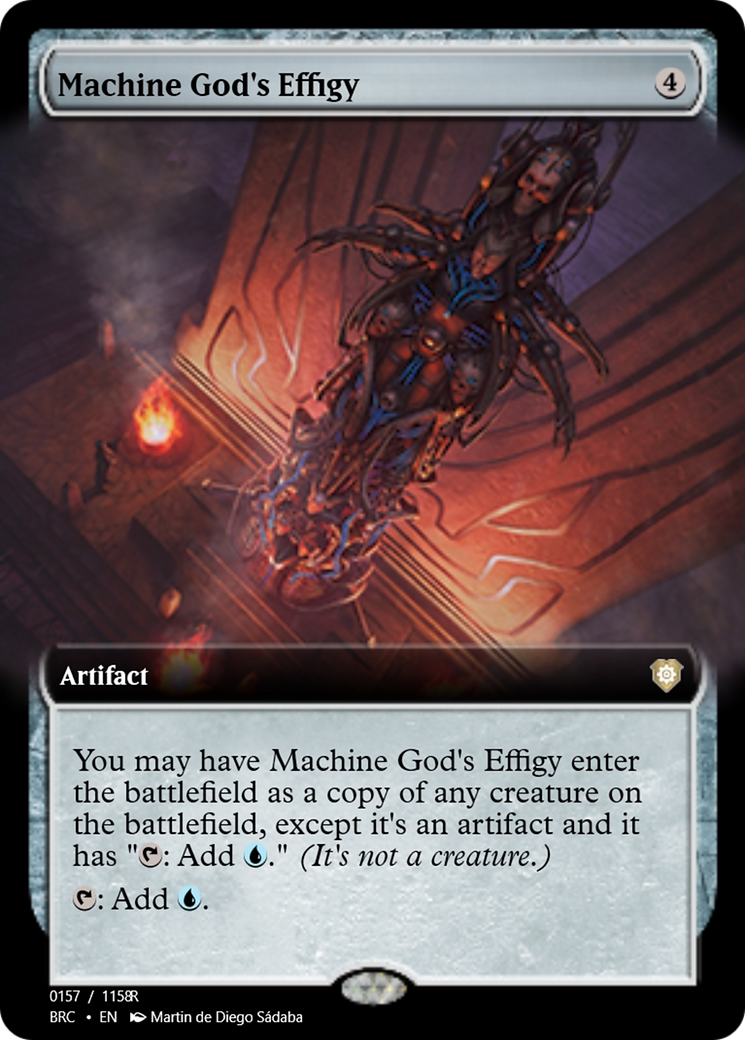 Machine God's Effigy Card Image