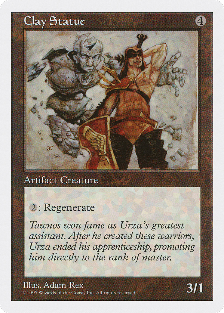 Clay Statue Card Image