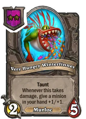 Very Hungry Winterfinner Card Image