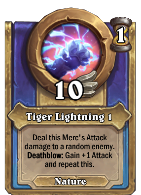 Tiger Lightning 1 Card Image