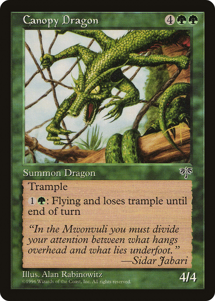 Canopy Dragon Card Image