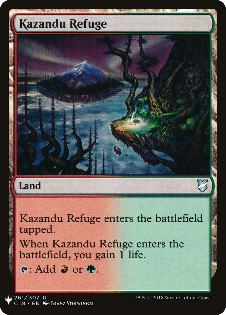 Kazandu Refuge Card Image