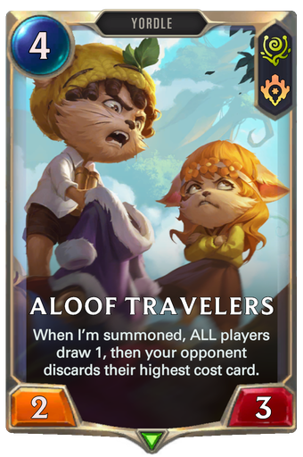 Aloof Travelers Card Image