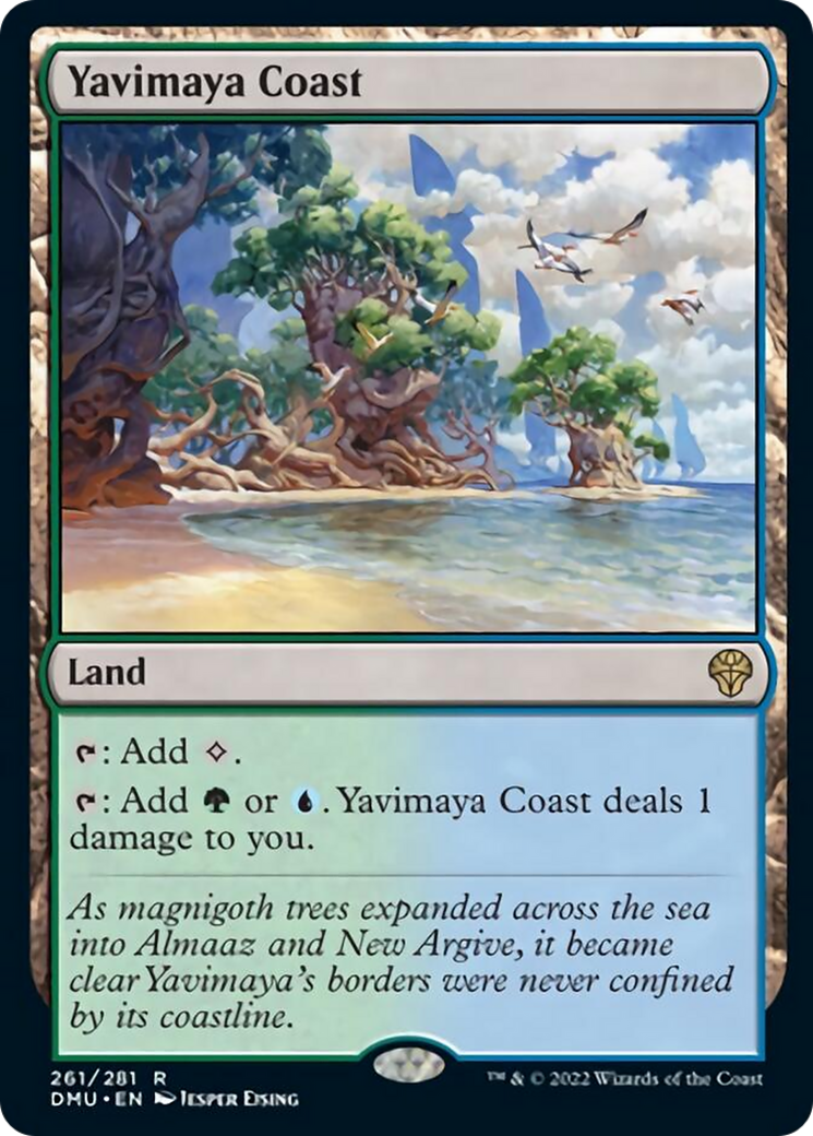 Yavimaya Coast Card Image