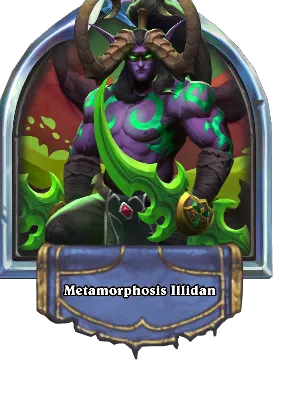 Metamorphosis Illidan Card Image