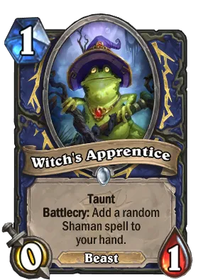 Witch's Apprentice Card Image