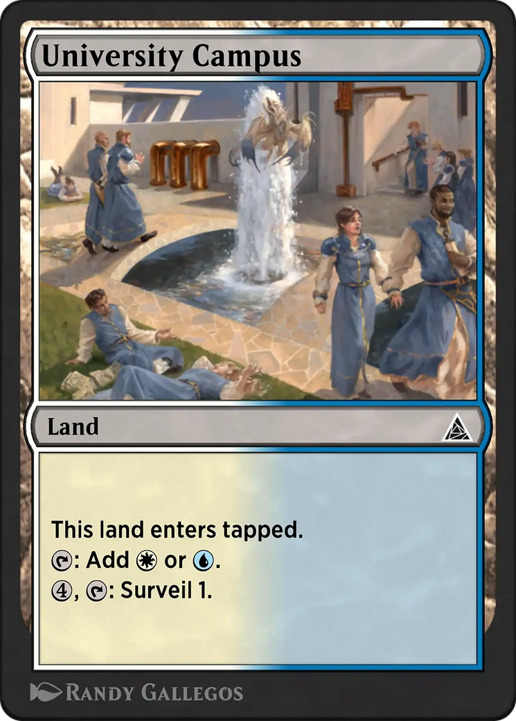 University Campus Card Image