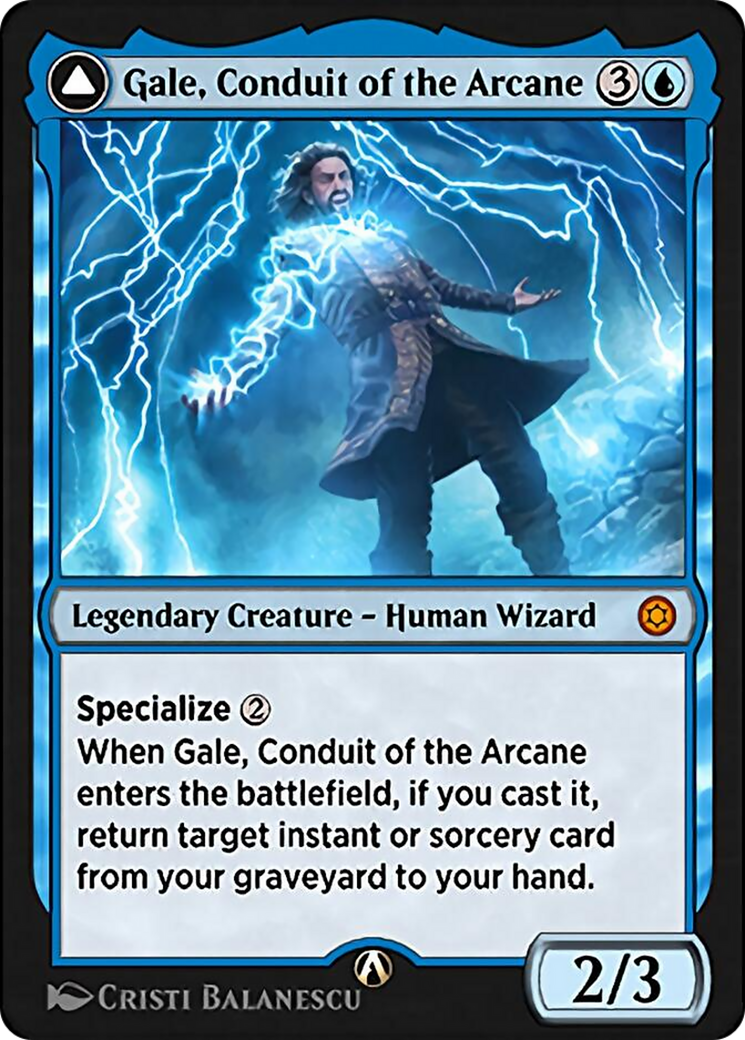 Gale, Conduit of the Arcane Card Image