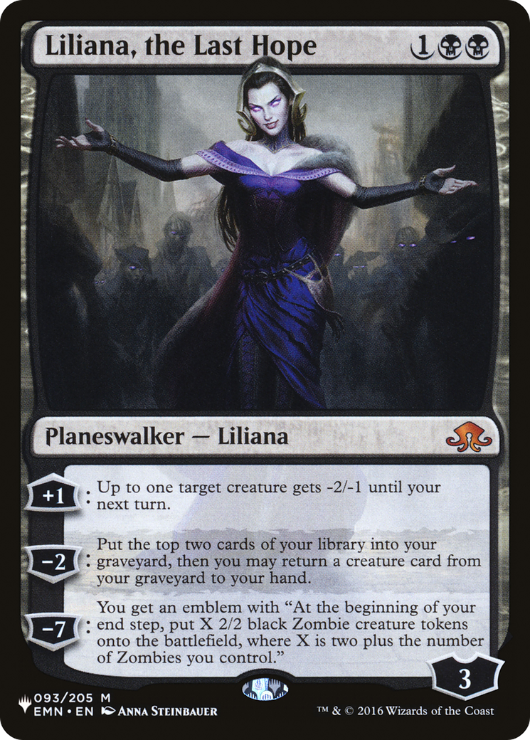 Liliana, the Last Hope Card Image