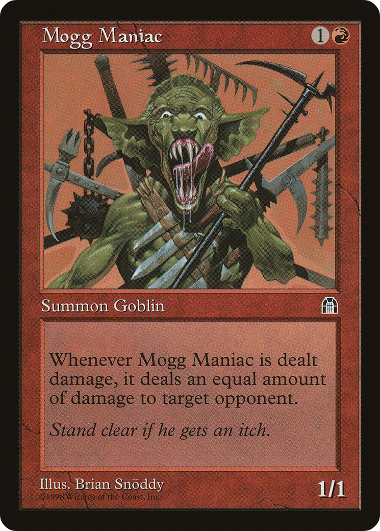 Mogg Maniac Card Image