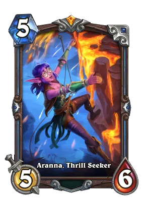 Aranna, Thrill Seeker Signature Card Image