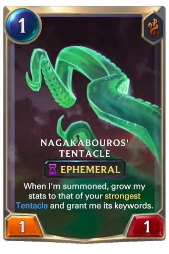 Nagakabouros' Tentacle Card Image