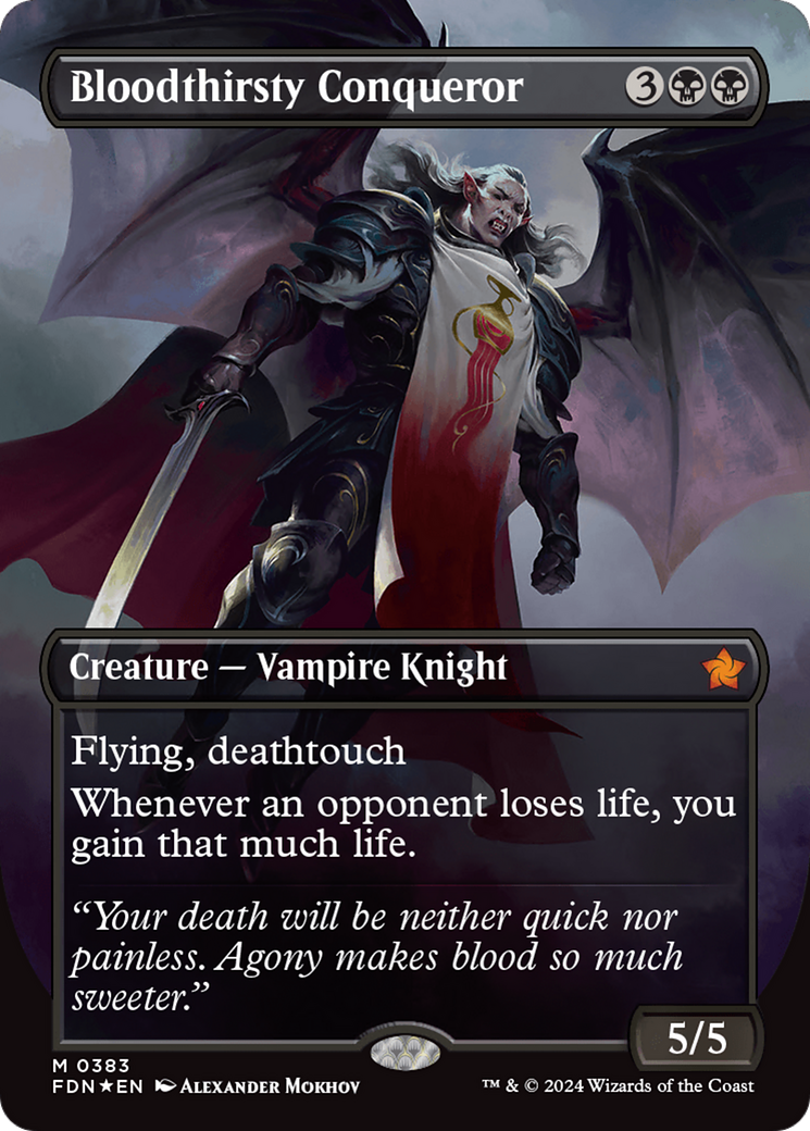 Bloodthirsty Conqueror Card Image