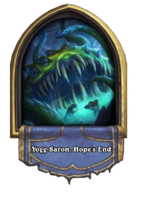 Yogg-Saron, Hope's End Card Image