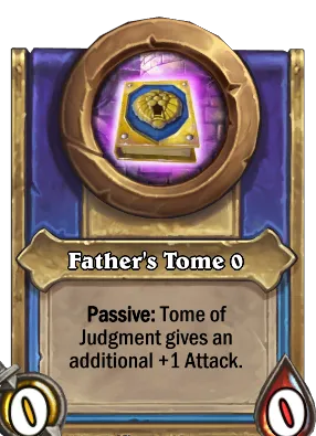 Father's Tome {0} Card Image