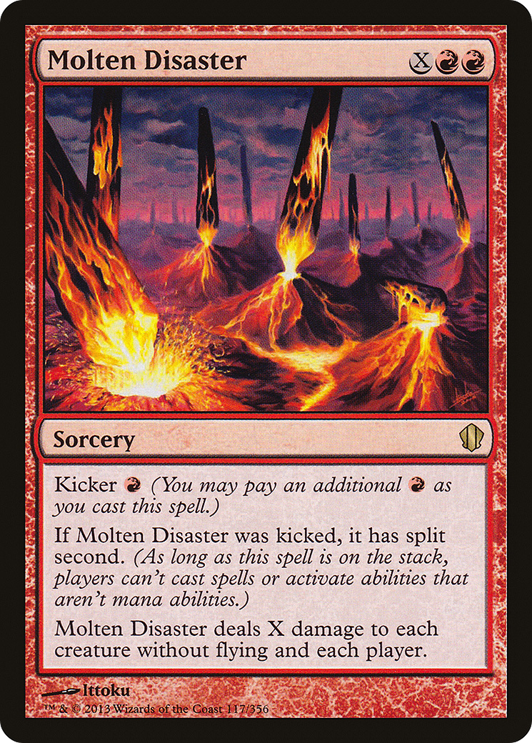 Molten Disaster Card Image