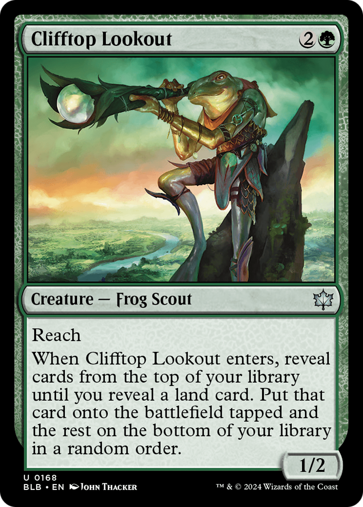 Clifftop Lookout Card Image