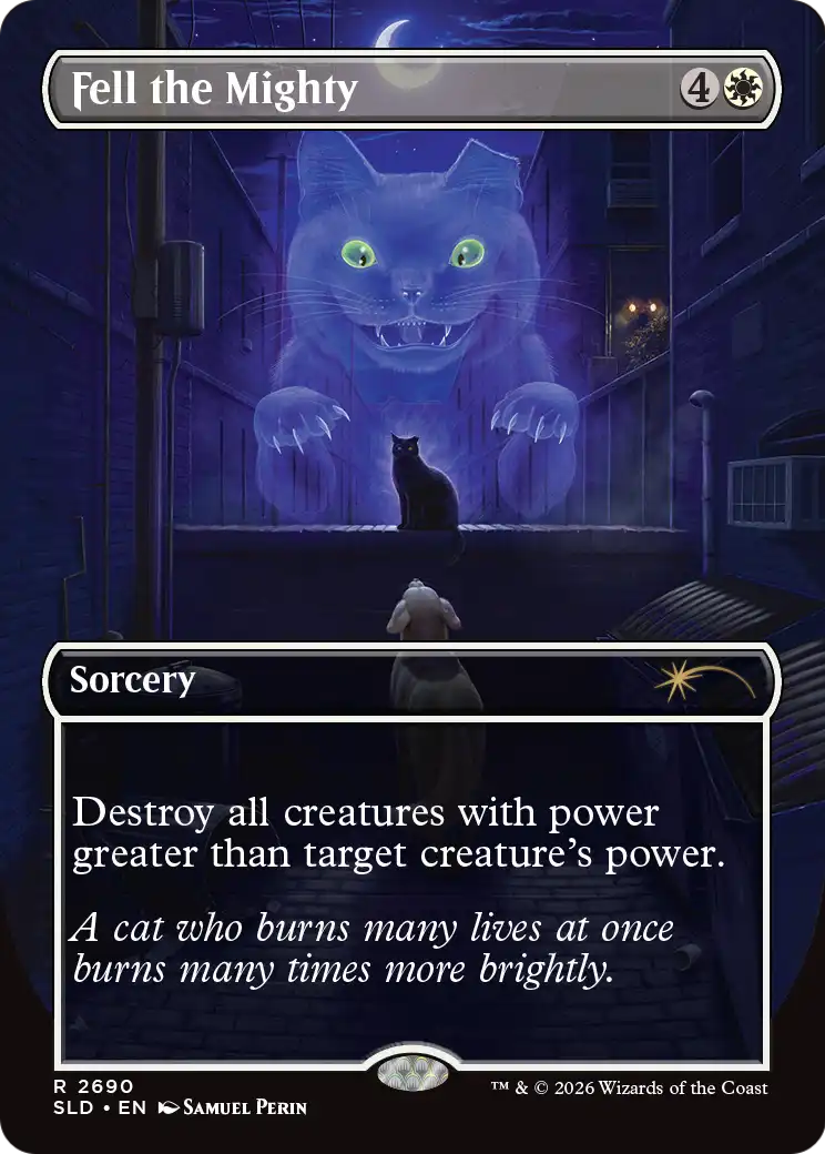 Fell the Mighty Card Image