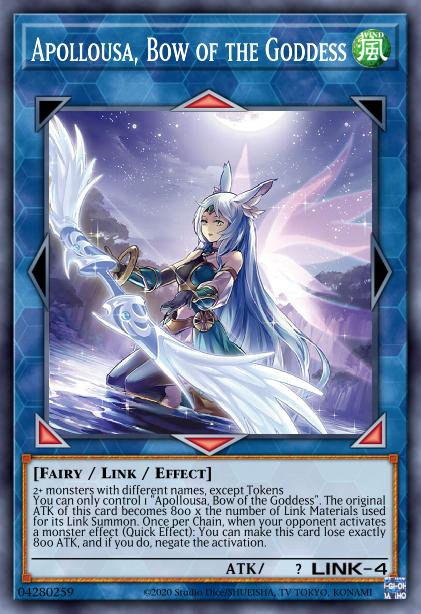 Apollousa, Bow of the Goddess Yu-Gi-Oh Card, Art 2