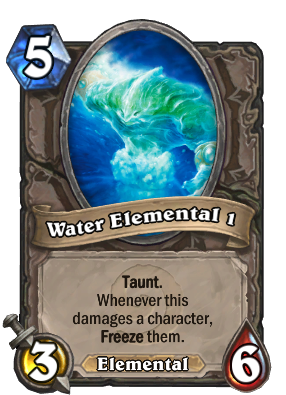 Water Elemental 1 Card Image