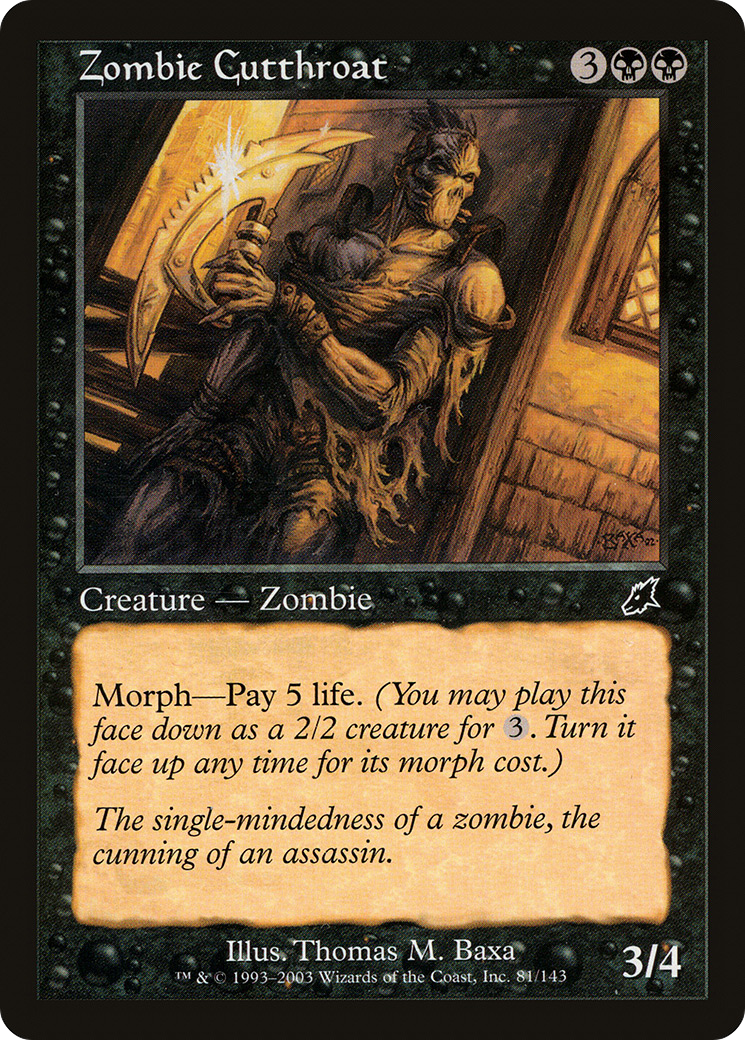 Zombie Cutthroat Card Image