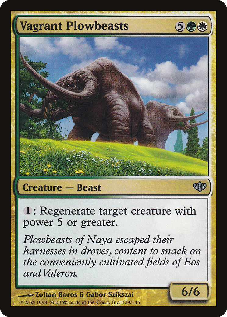 Vagrant Plowbeasts Card Image
