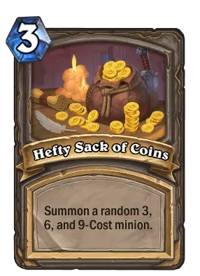 Hefty Sack of Coins Card Image