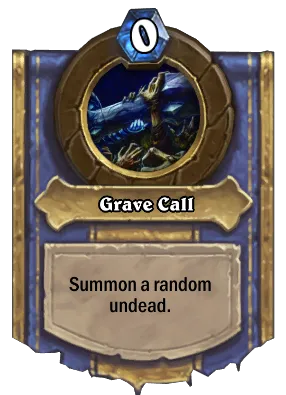 Grave Call Card Image