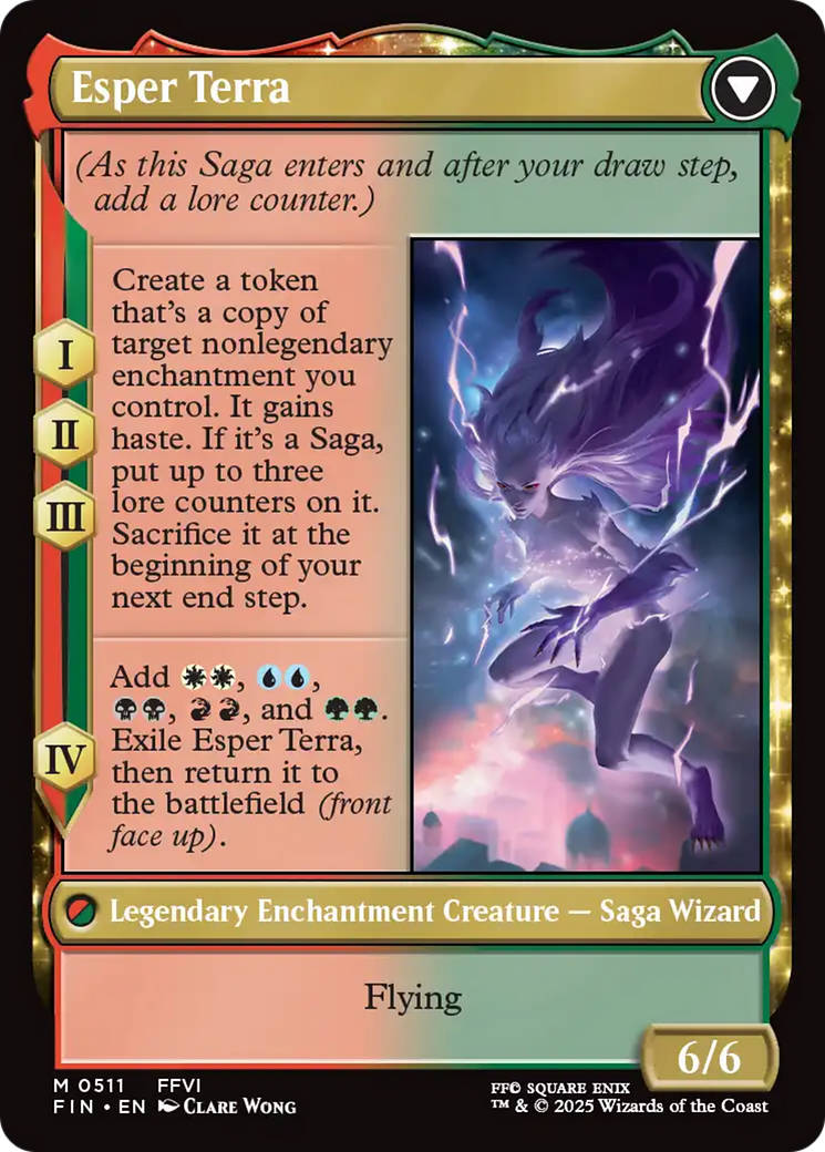 Terra, Magical Adept // Esper Terra Card Image