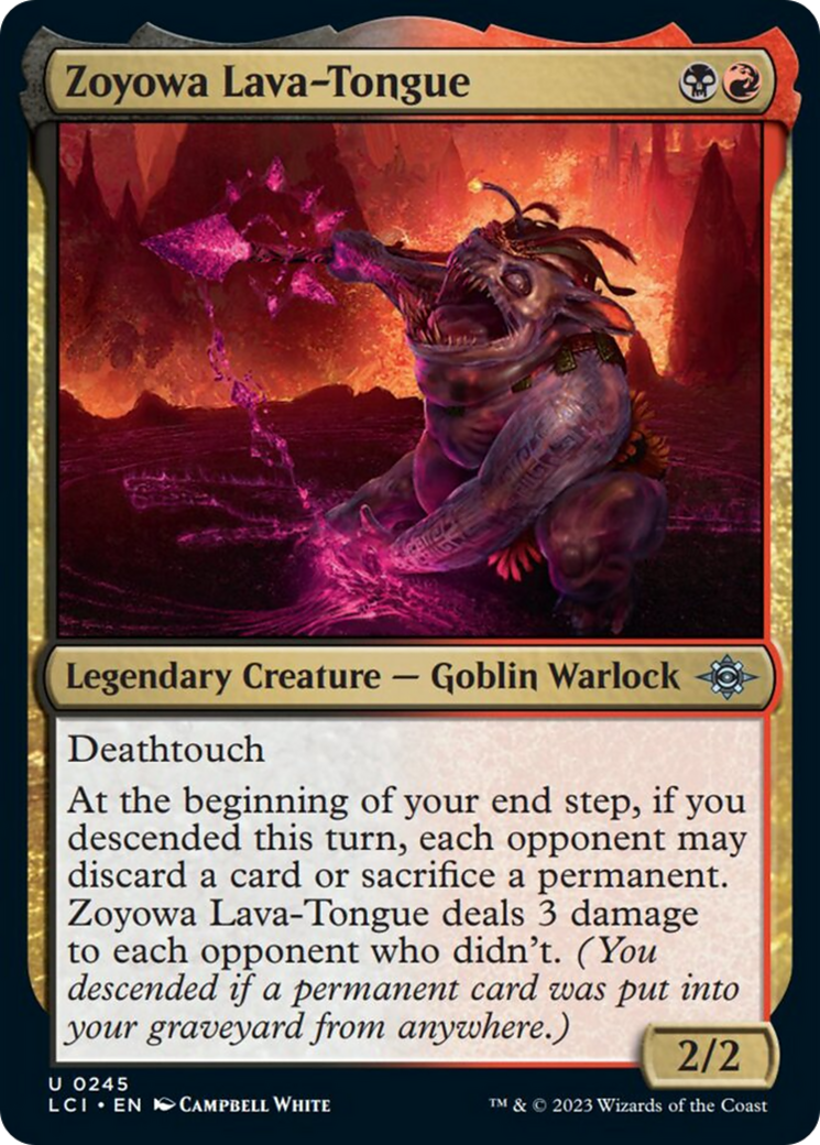 Zoyowa Lava-Tongue Card Image