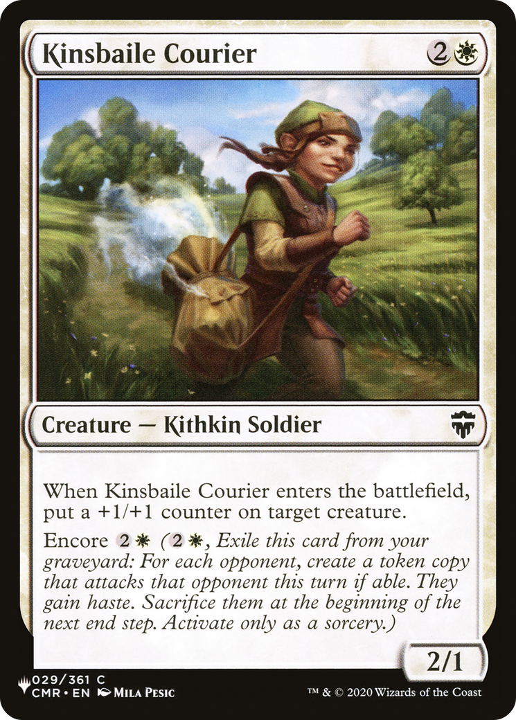 Kinsbaile Courier Card Image